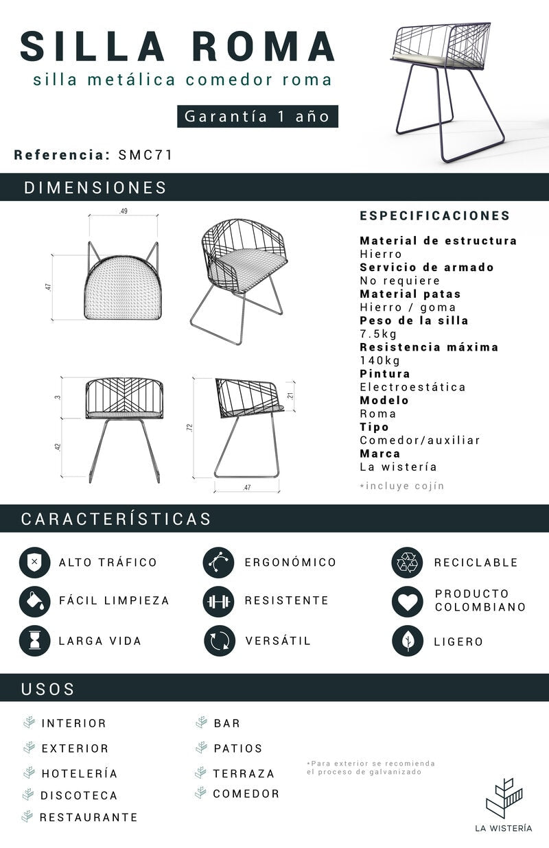 Silla Roma