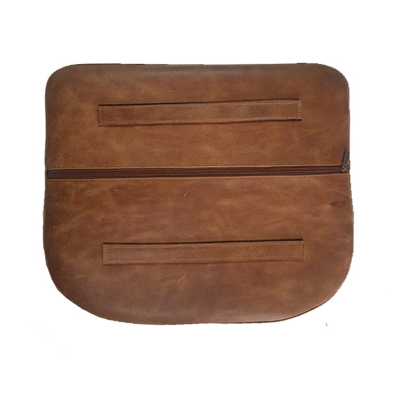 Cojin Cuero Miel para silla