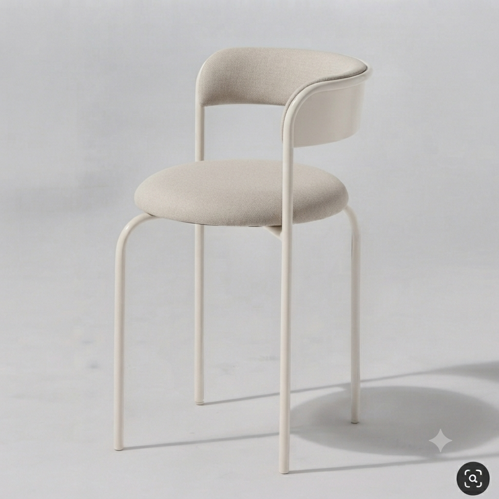 Silla Tiana de comedor tapizada